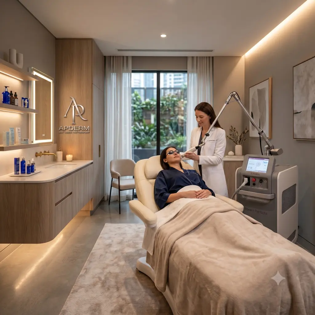 APDERM Premium Luxury Dermatology and Laser Treatment Room