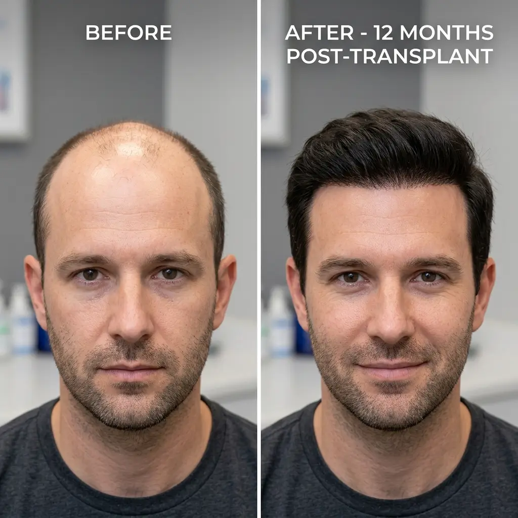 Hair Restoration Before & After